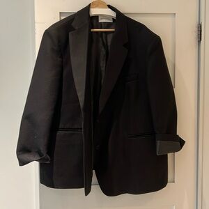 The Frankie Shop oversized boyfriend blazer size os new with tags black